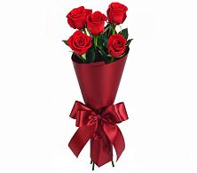 Букет 5 Красных роз Эдлесс Лав в Суворовское Краснодарский край