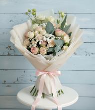 Букет цветов из:  Розы и Лизиантусы #REPLACE_PRED# Суворовское Краснодарский край