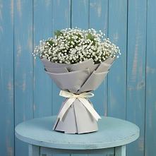 Букет цветов из:  Гипсофила в Суворовское Краснодарский край