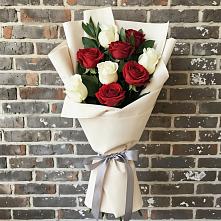 Букет цветов из:  Розы #REPLACE_PRED# Суворовское Краснодарский край
