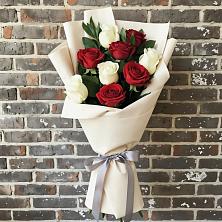 Букет цветов из:  Розы в Суворовское Краснодарский край