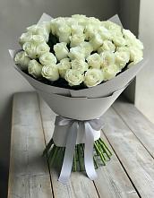 Букет 35 Белых роз в Суворовское Краснодарский край
