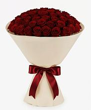 Букет 101 Бордовая роза Блэк Бакарра в Суворовское Краснодарский край