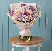 Букет цветов из:  Розы #REPLACE_PRED# Суворовское Краснодарский край