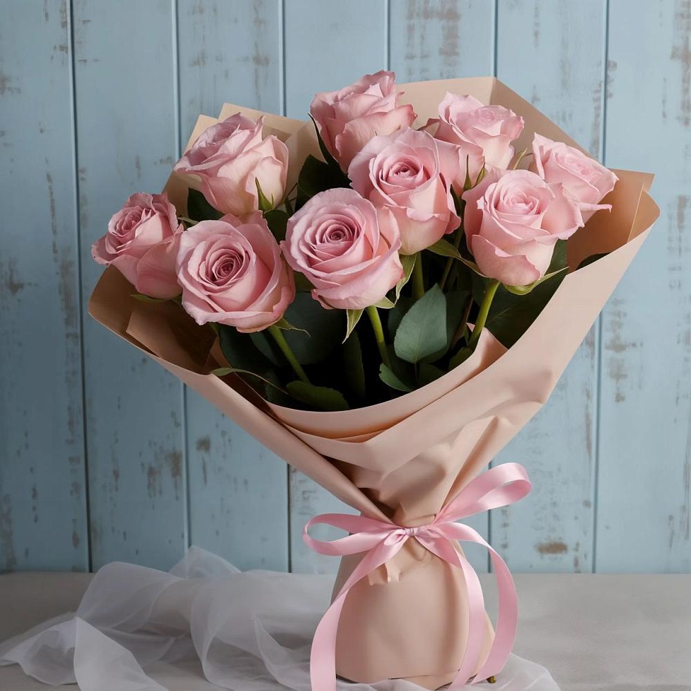 Букет цветов из: Розы в Суворовское Краснодарский край