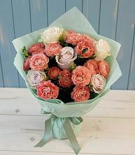 Букет цветов из:  Розы в Суворовское Краснодарский край