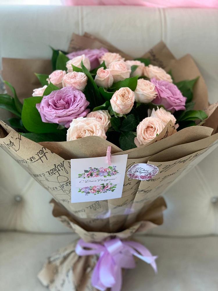 Букет цветов из: Розы в Суворовское Краснодарский край