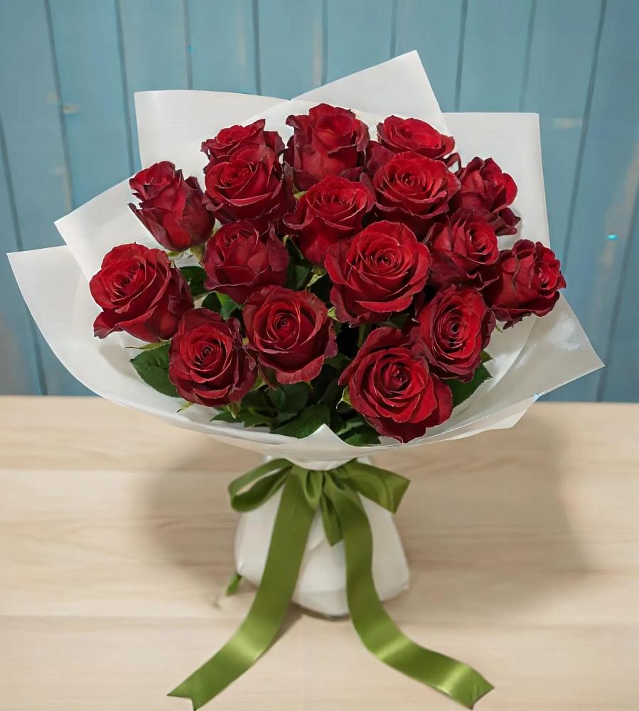 Букет Красные розы в Суворовское Краснодарский край