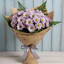 Букет цветов из:  Хризантемы в Суворовское Краснодарский край