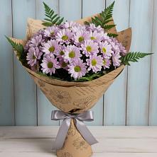 Букет цветов из:  Хризантемы в Суворовское Краснодарский край