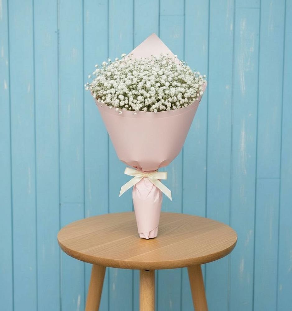 Букет цветов из: Гипсофила в Суворовское Краснодарский край