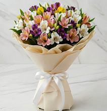 Букет цветов из:  Альстромерии в Суворовское Краснодарский край