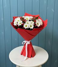 Букет цветов из:  Хризантемы в Суворовское Краснодарский край