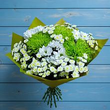 Букет цветов из:  Хризантемы в Суворовское Краснодарский край