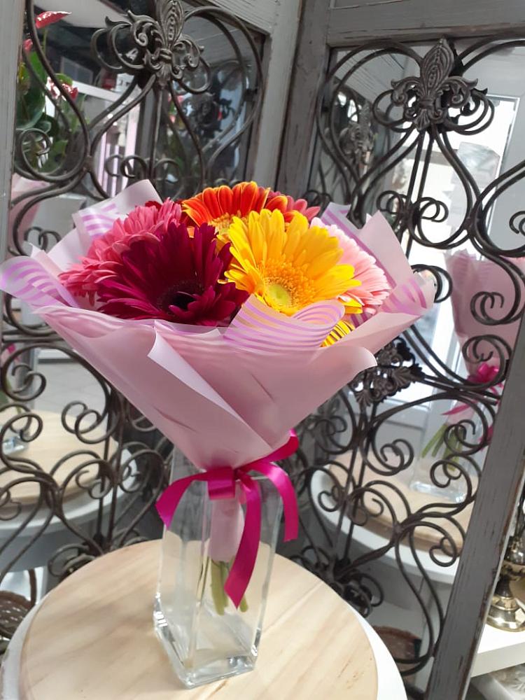 Букет цветов из: Герберы в Суворовское Краснодарский край