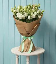 Букет цветов из:  Лизиантусы #REPLACE_PRED# Суворовское Краснодарский край