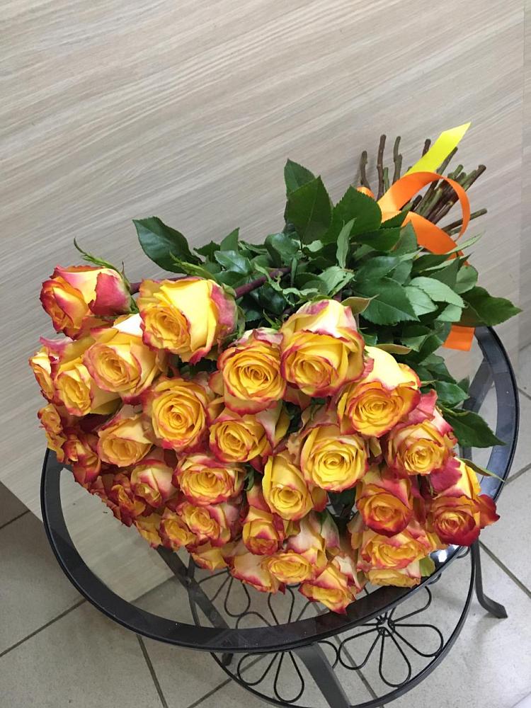 Букет Желтые розы в Суворовское Краснодарский край