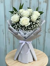Букет цветов из:  Розы в Суворовское Краснодарский край