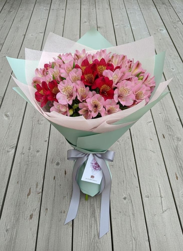Букет цветов из: Альстромерии в Суворовское Краснодарский край