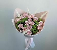 Букет цветов из:  Розы и Хризантемы в Суворовское Краснодарский край