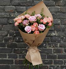 Букет цветов из:  Розы в Суворовское Краснодарский край