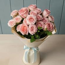 Букет Розовый шарм в Суворовское Краснодарский край