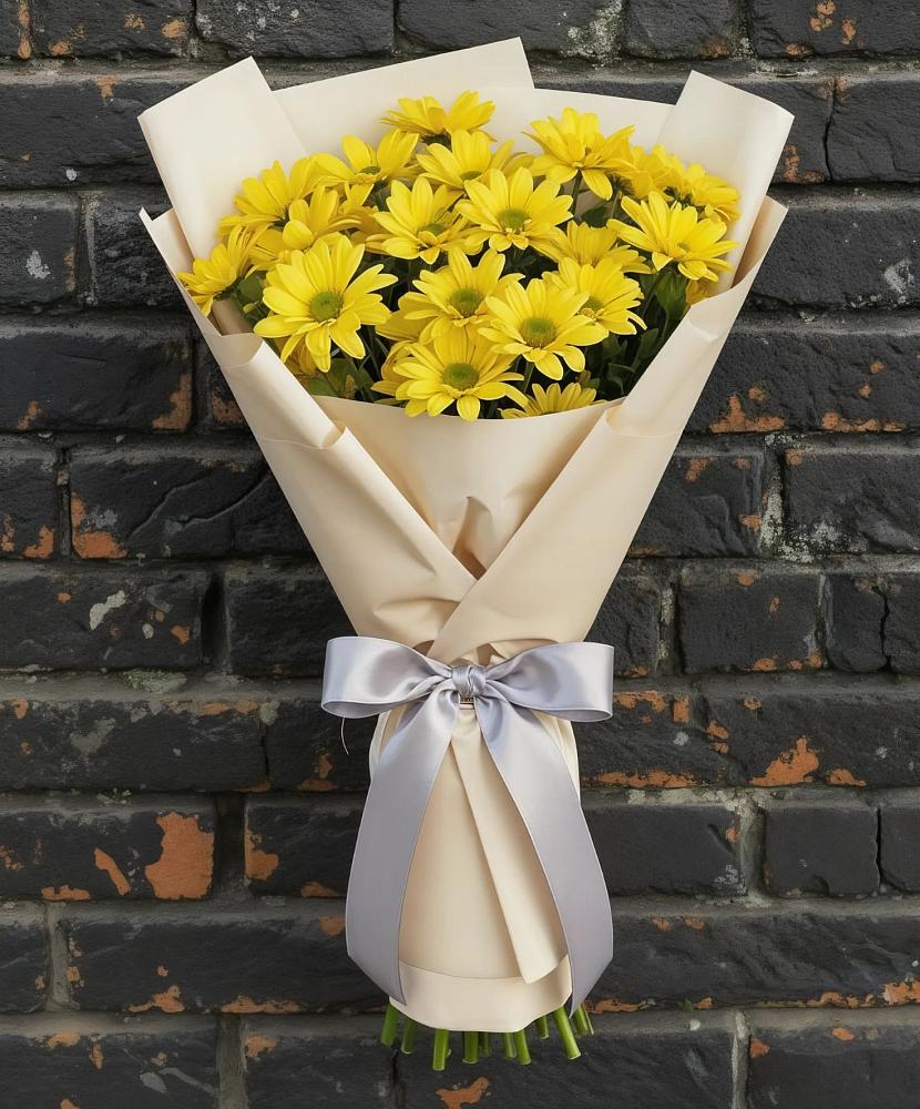 Букет цветов из: Хризантемы в Суворовское Краснодарский край