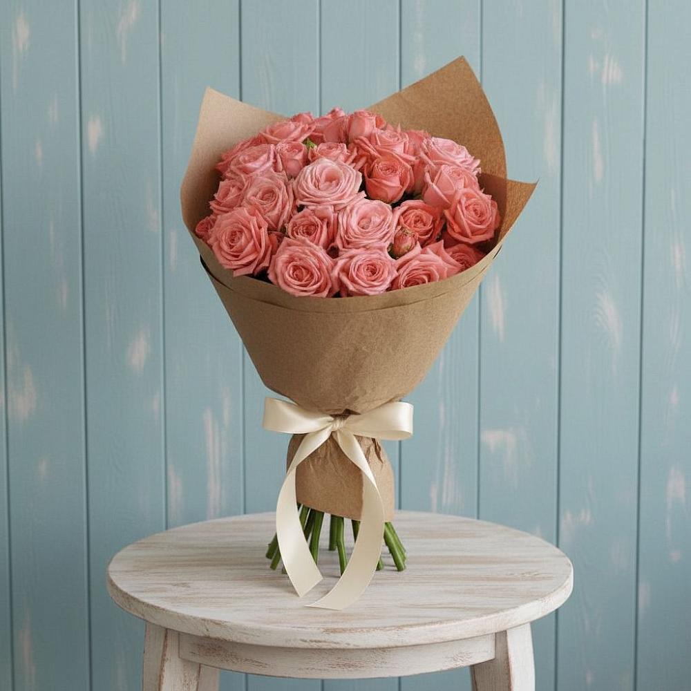 Букет цветов из: Розы в Суворовское Краснодарский край