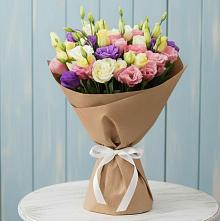 Букет цветов из:  Лизиантусы в Суворовское Краснодарский край