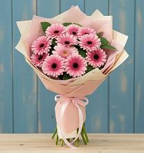 Букет цветов из:  Герберы в Суворовское Краснодарский край