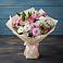 Букет цветов из: Хризантемы, Альстромерии и Розы в Суворовское Краснодарский край